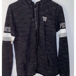 PINK zip up sweatshirt